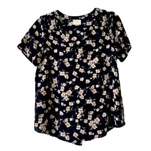 Floral Charm: Stylish Blouse